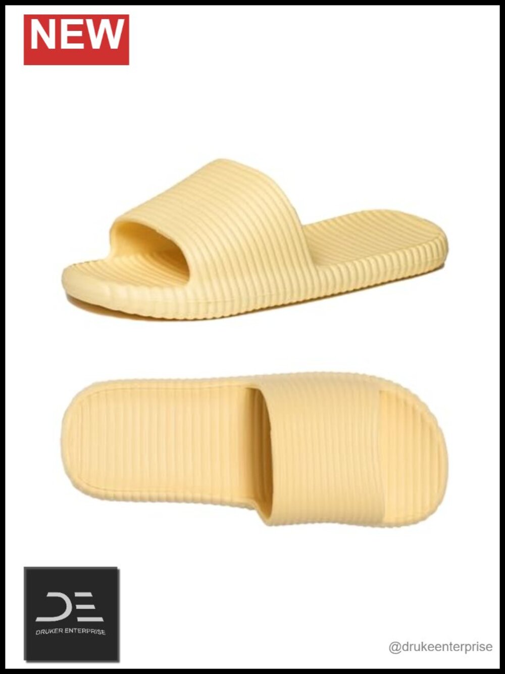 Quick Dry Non-Slip Shower Slides for Women Men Indoor Outdoor